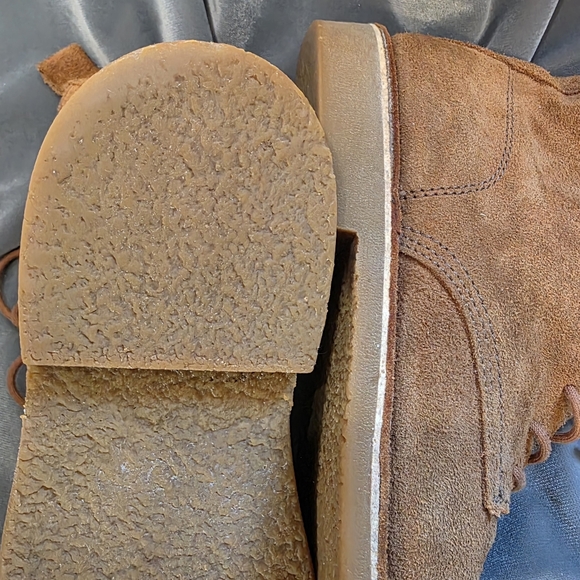 ZARA Men's Suede Lace-Up Boots - Picture 5 of 7